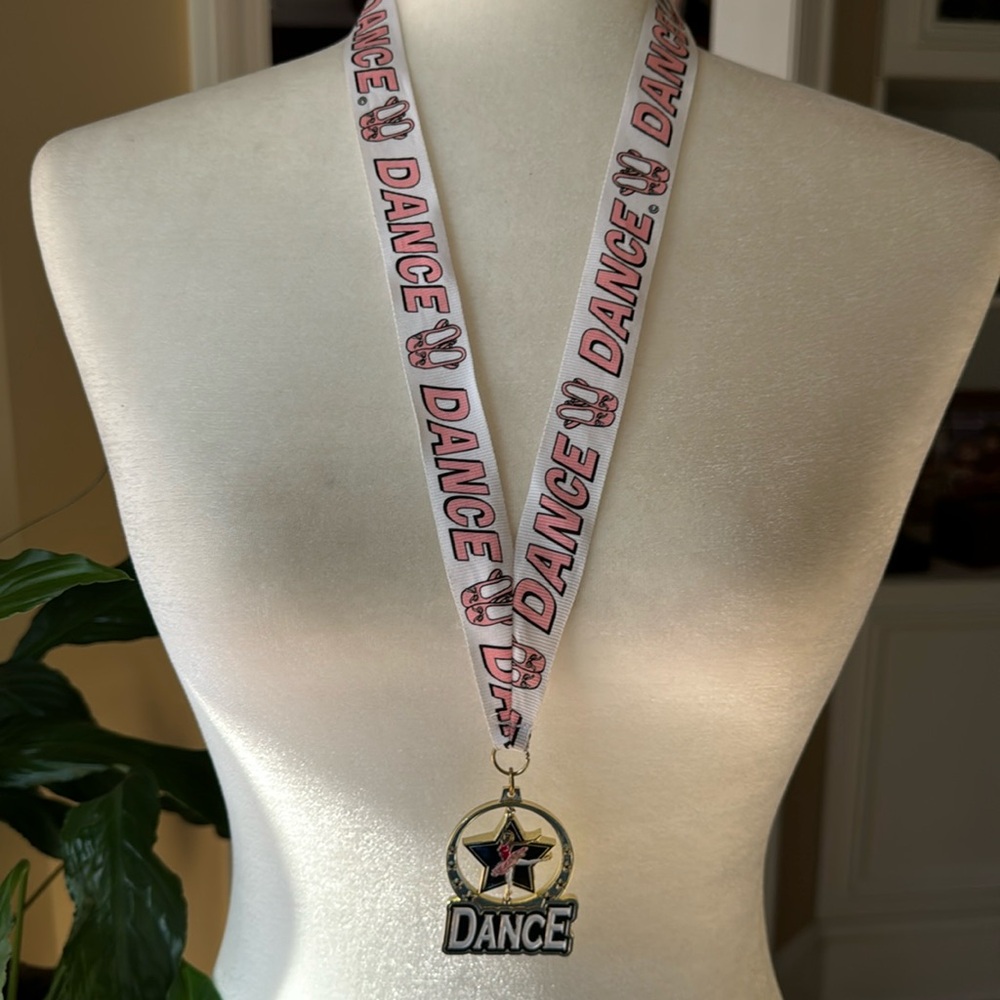Dance trophy necklace award ballet lyrical hip hop